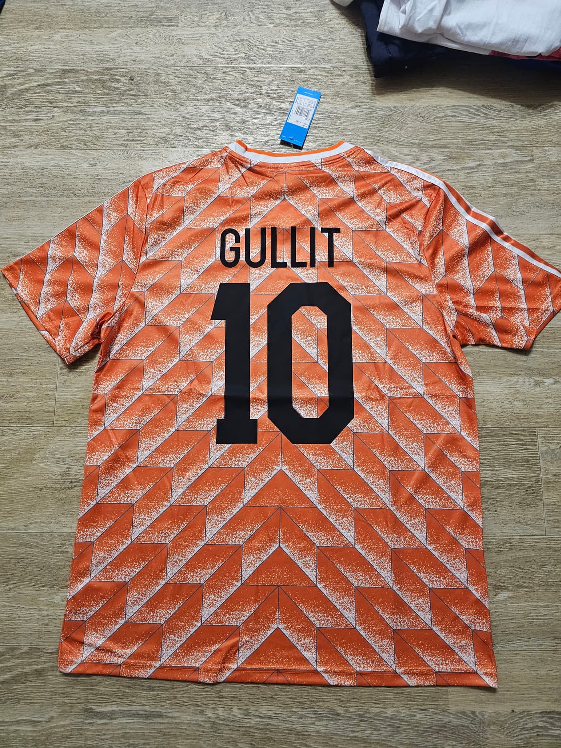 네덜란드 국가대표 루드 굴리트 축구 유니폼 레트로 상품이미지4