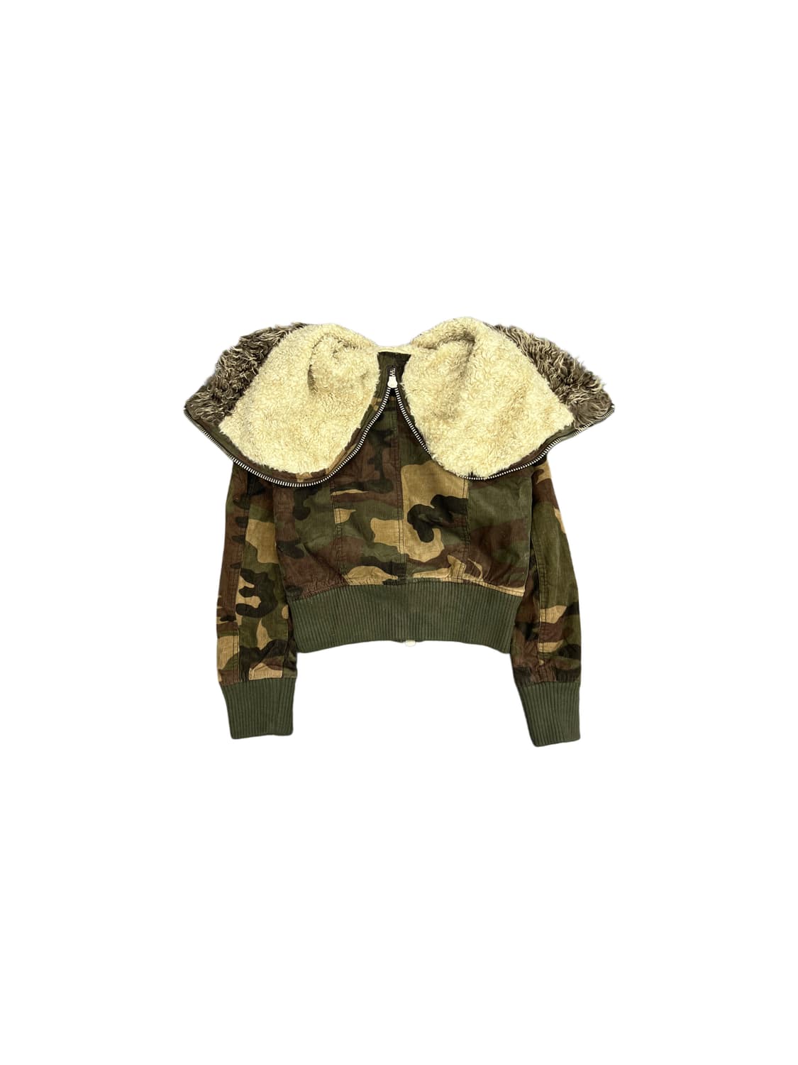 DOHC y2k crop camo N2B 상품이미지3