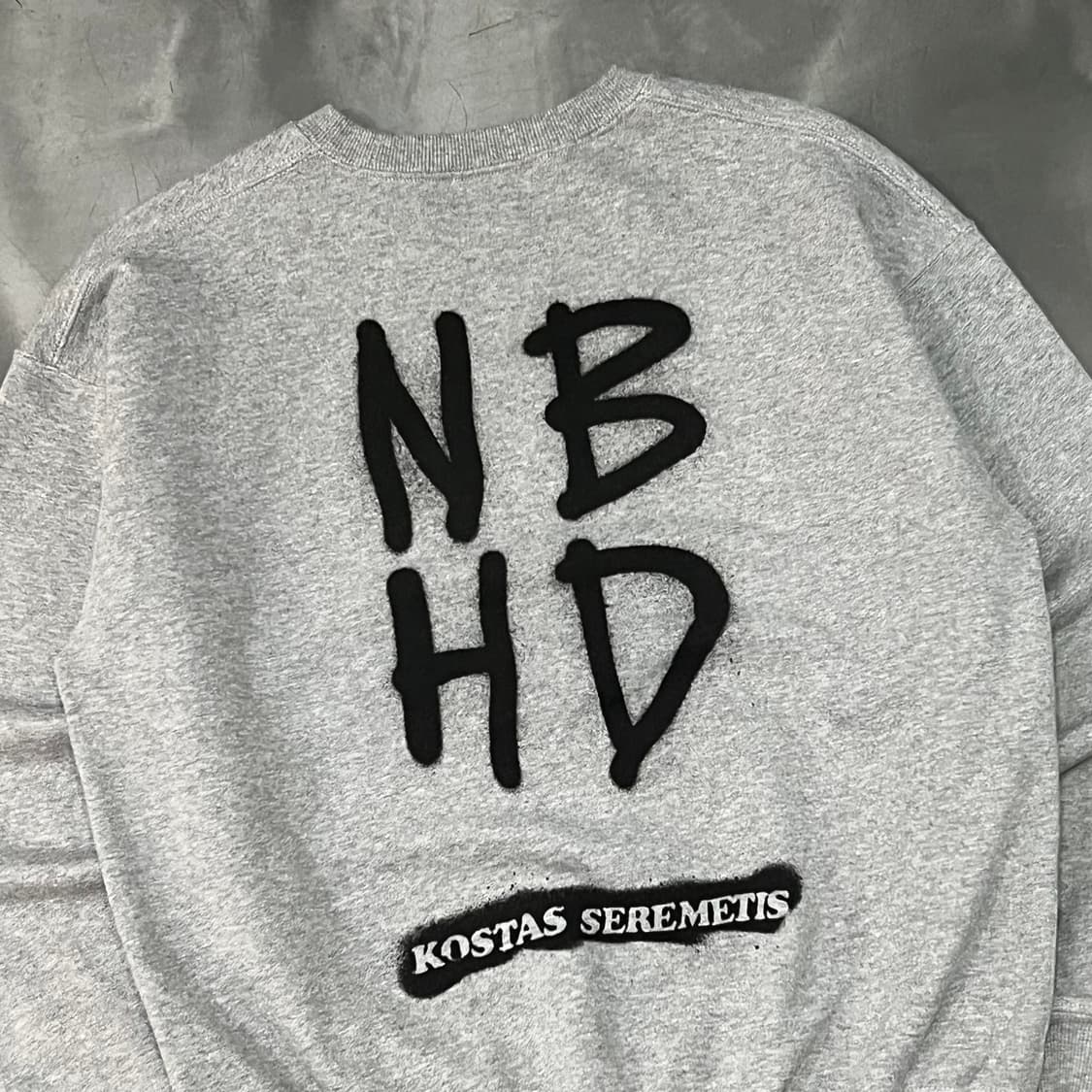  네이버후드x schott 프린팅 맨투맨 y15971 상품이미지5