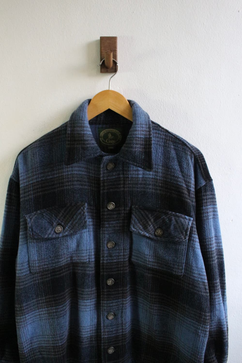 빈티지 울 셔켓 상품이미지2