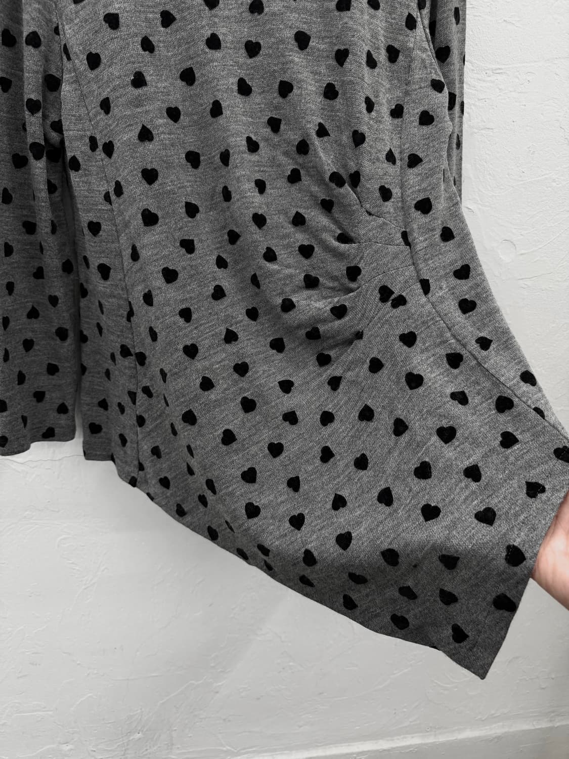 l&b 하트 개더 니트 상품이미지3