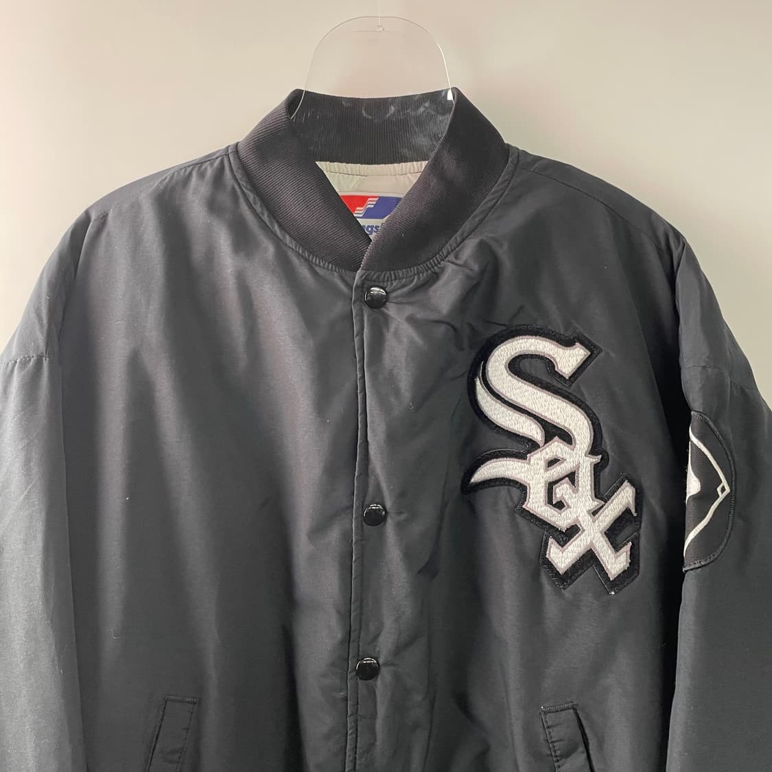 90s 스윙스타 화이트삭스팀 베이스볼 자켓 상품이미지3