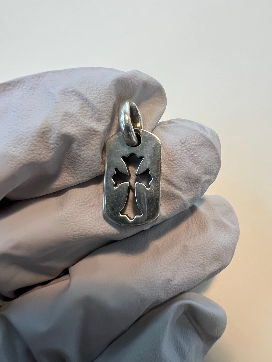 크롬하츠 타이니 컷아웃 도그택 + 정품 볼체인 상품이미지2