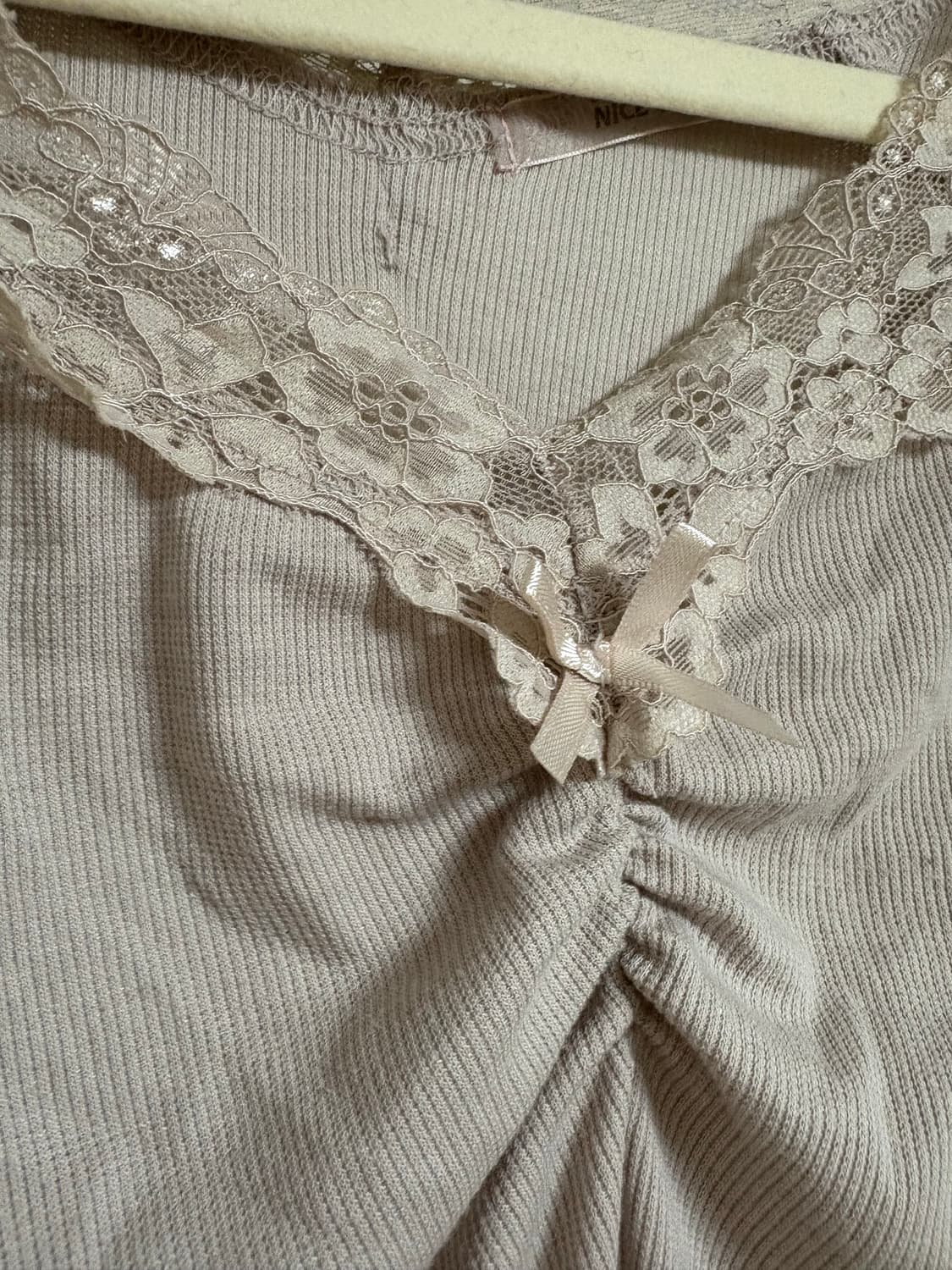 빈티지 레이스 티셔츠 상품이미지2