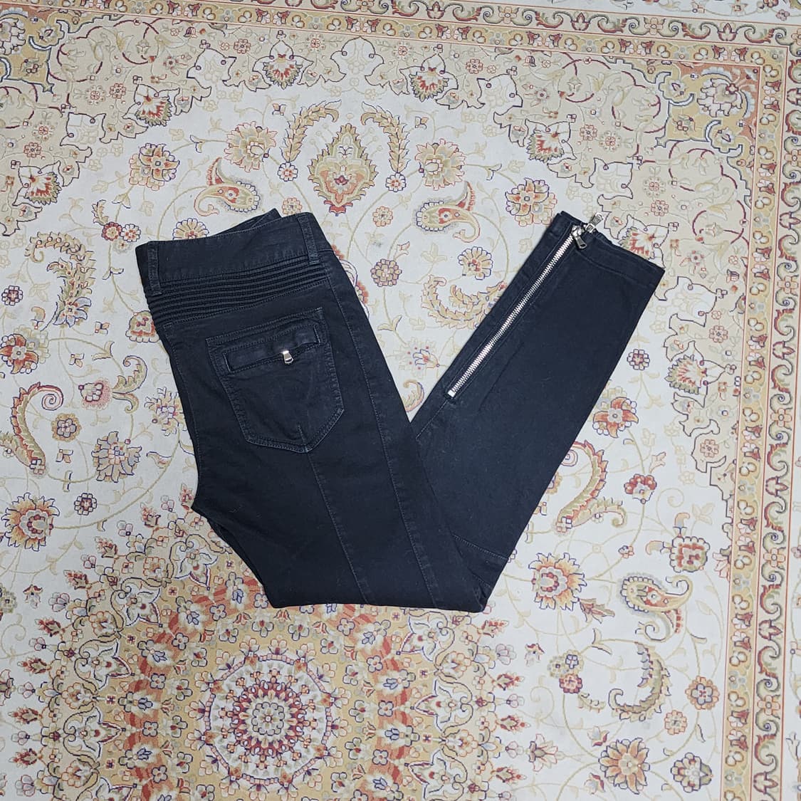 발망 여성 로우라이즈 블랙 바이커진 26 [정품] 상품이미지1