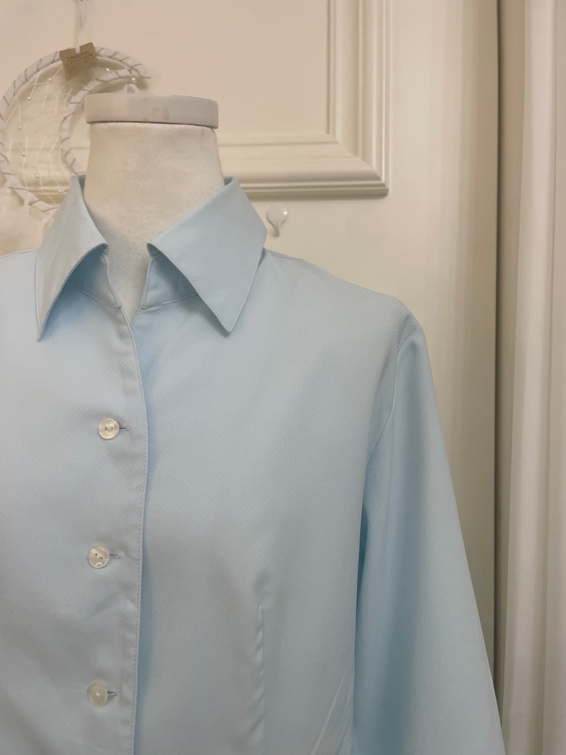 summer blue basic line shirt(size-13) 상품이미지7