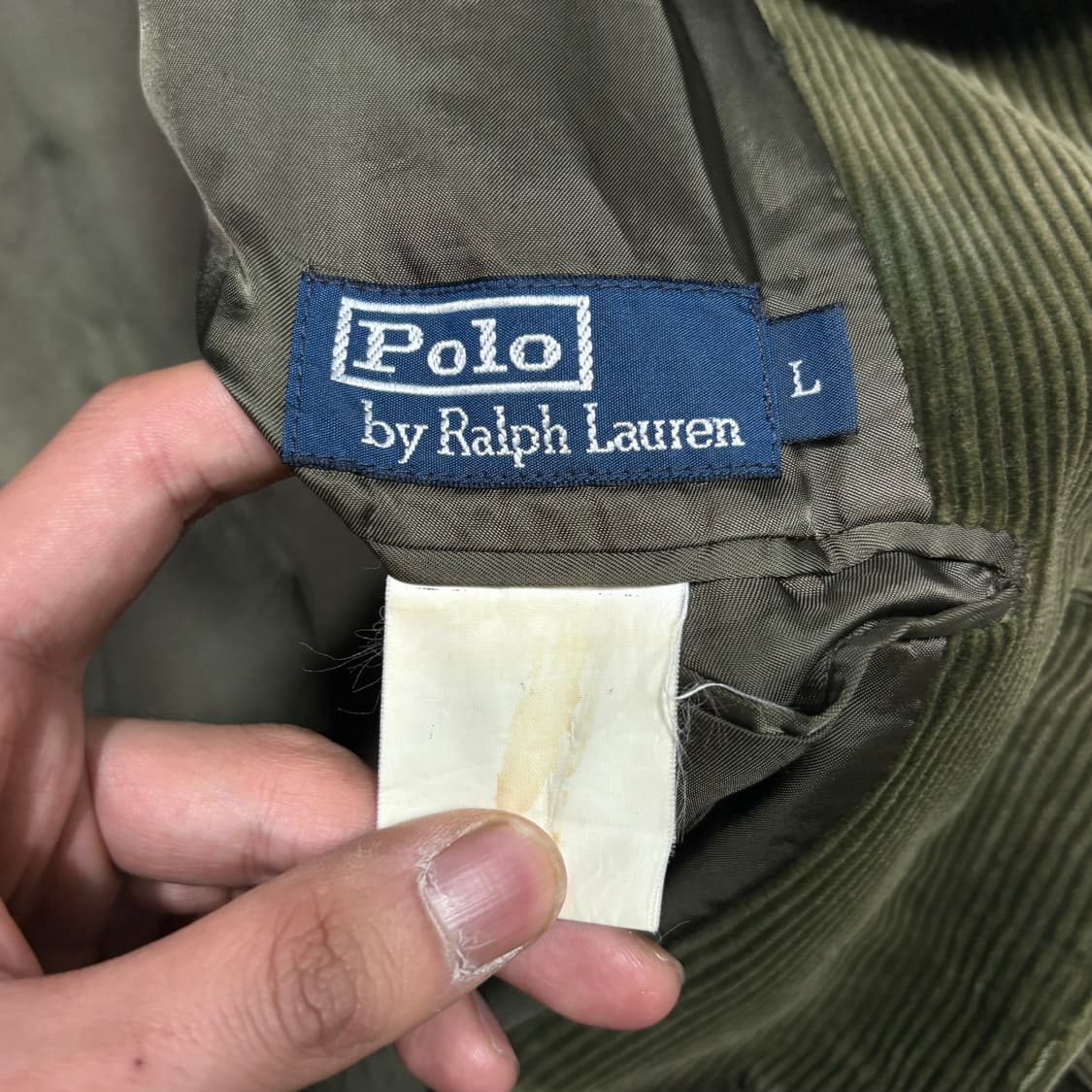Polo Ralph Lauren Green Corduroy Blazer 상품이미지10