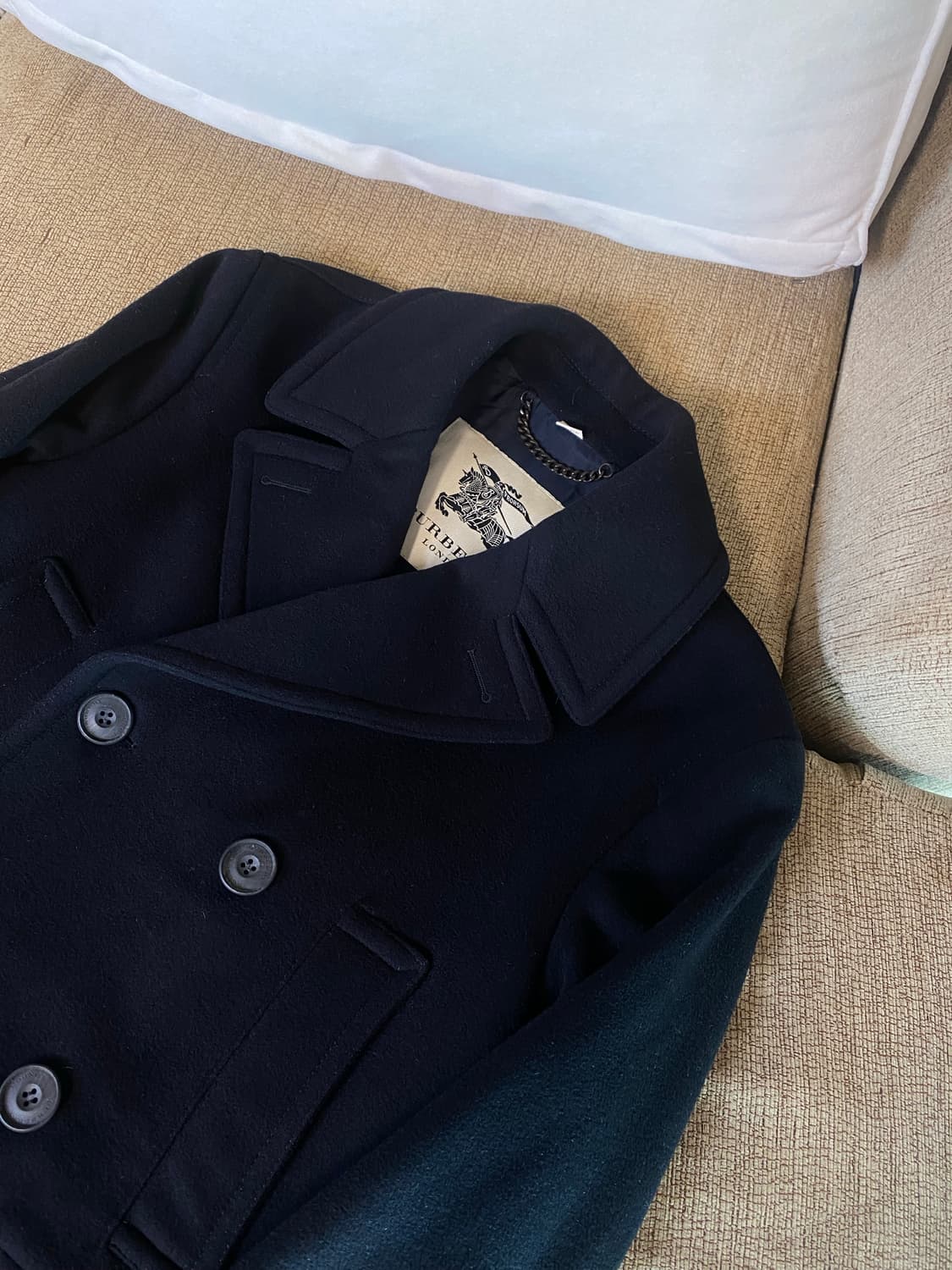 버버리 베이트슨(bateson) 캐시미어 더블 피코트 상품이미지9