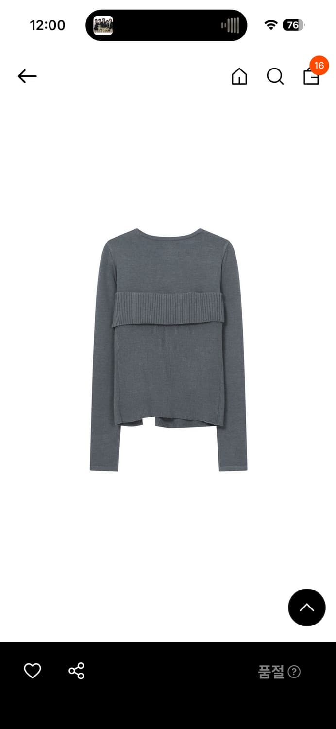 미세키서울 니트 상품이미지3