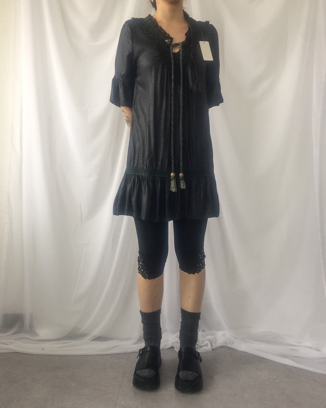 Crochet trimming onepiece 상품이미지8