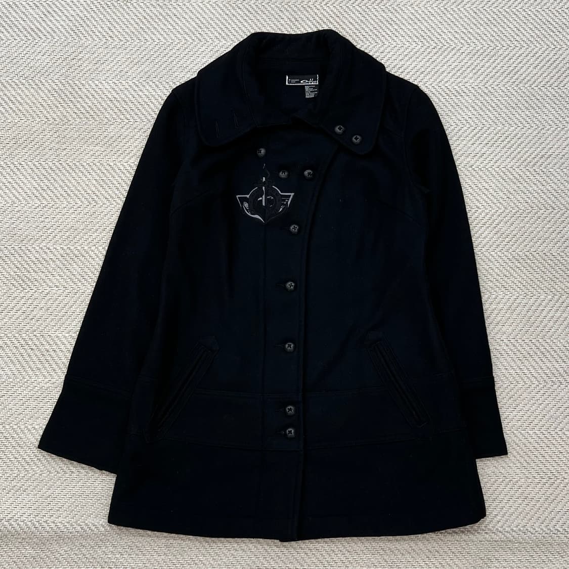 오클리 펑크자수 울 코트 r2499 상품이미지1