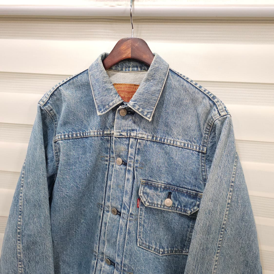 90s 리바이스 LVC 70502XX 데님자켓- 38 상품이미지2