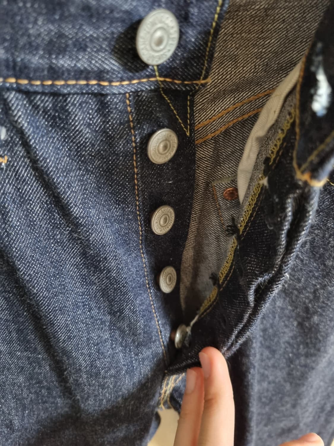 슈가케인 1947 셀비지 데님팬츠 상품이미지4