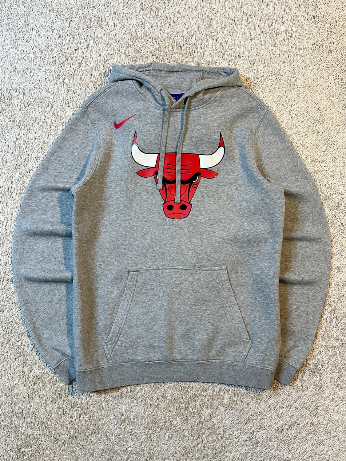 나이키 X NBA 시카고불스 후드티 그레이 상품이미지1