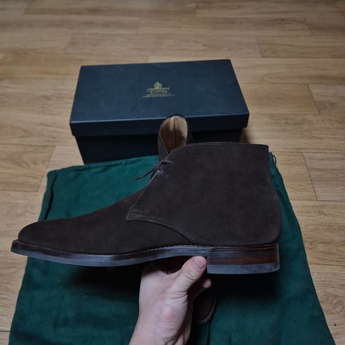 [8.5E]크로켓앤존스 텟버리 처카 부츠 / 알든 버윅 얀코 로크 처치스 상품이미지2