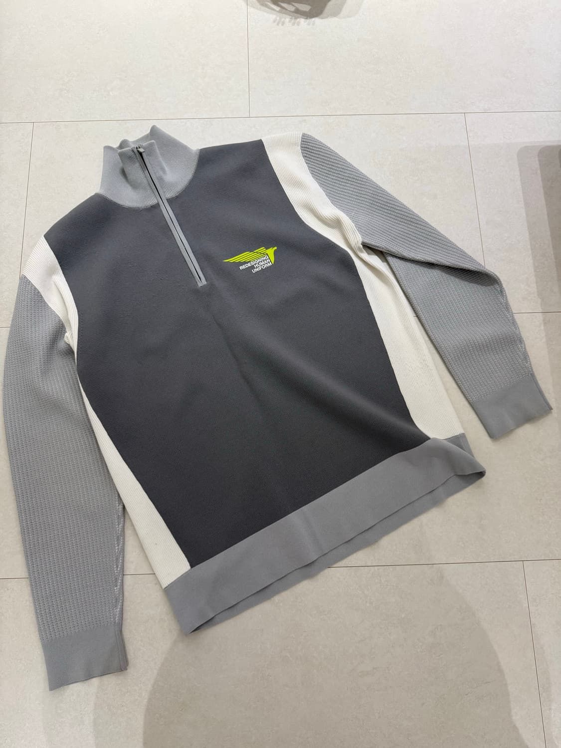 자라 x 루기 ZARA x rhuigi 니트 하프 집업 풀오버 XL 상품이미지1