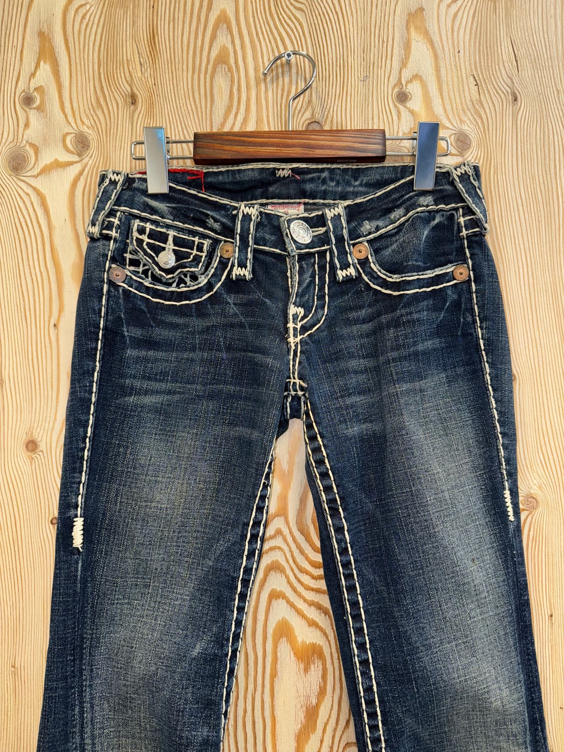 트루릴리젼 조이 슈퍼 T 부츠컷 데님 팬츠 상품이미지2