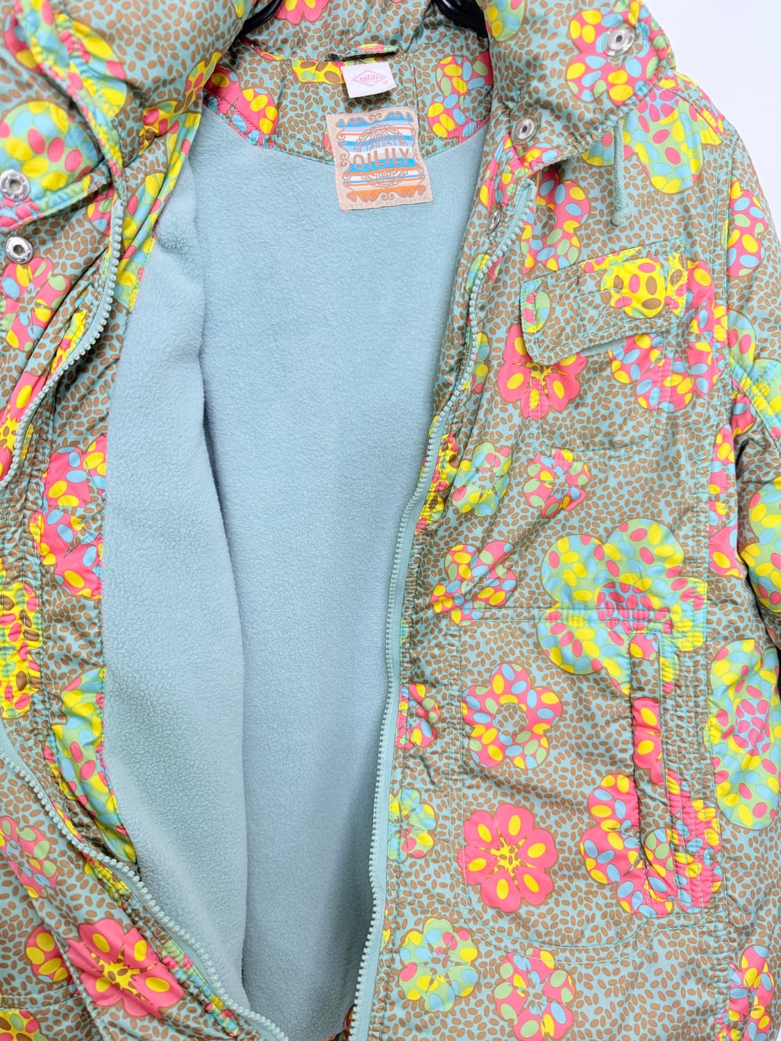 오일릴리 플리스 멀티포켓 후드자켓 상품이미지4