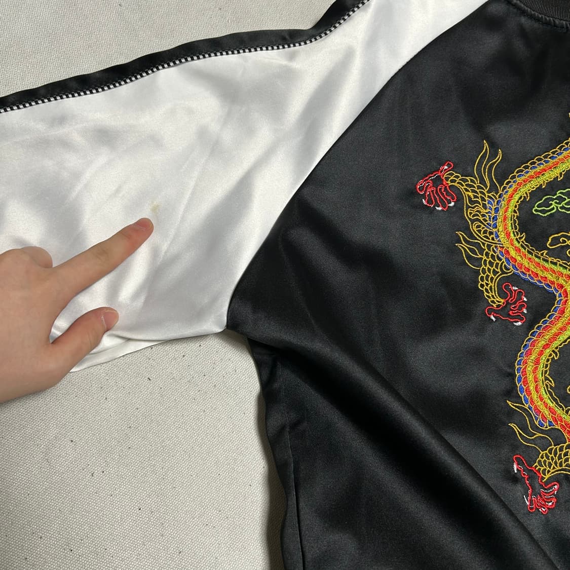 XL 빈티지 용 스카쟌 상품이미지5