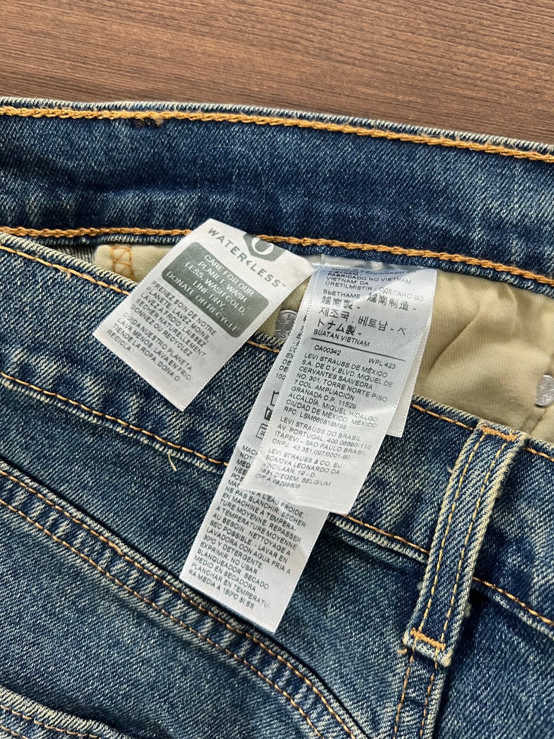 Levis 리바이스 505 레귤러 스트레이트 데님 팬츠 상품이미지6