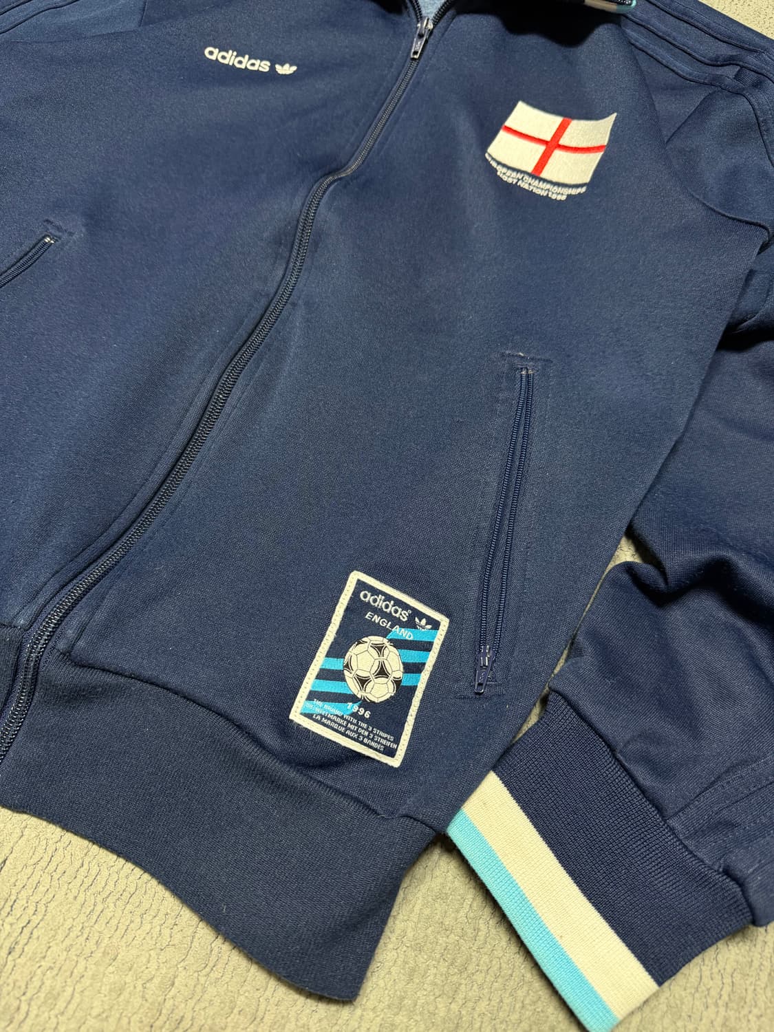 아디다스 잉글랜드 코르티스 트랙탑 져지 상품이미지3