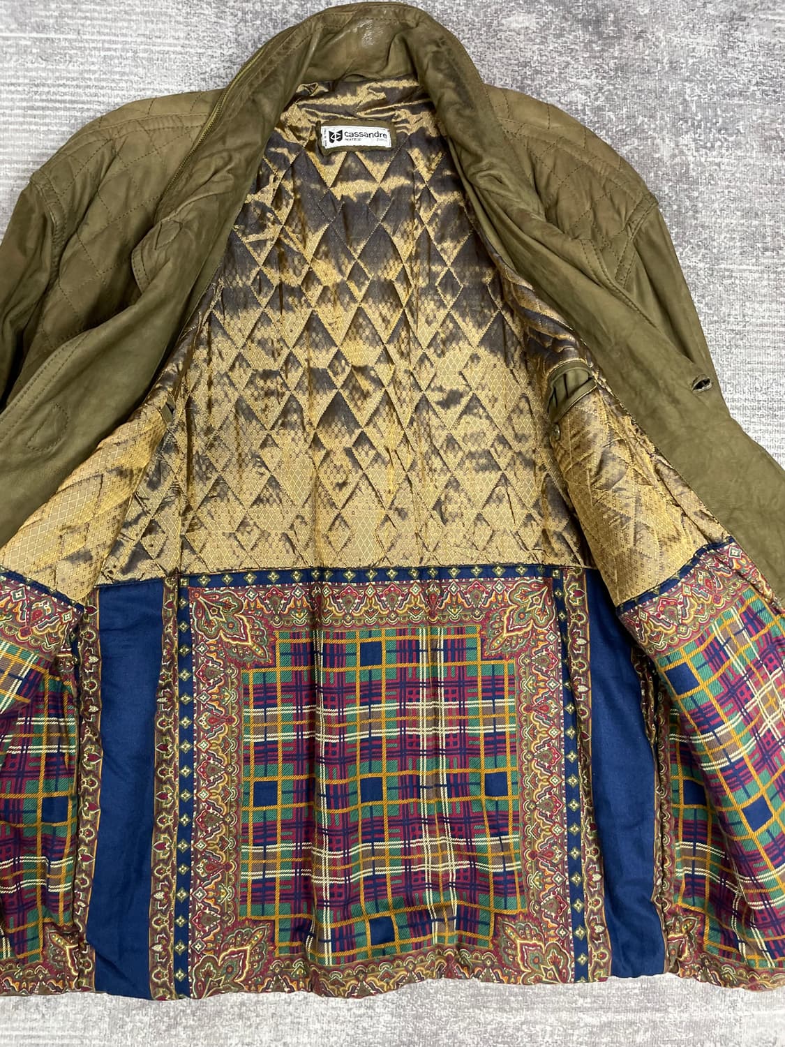 made in italy cassander 레더사파리 상품이미지7