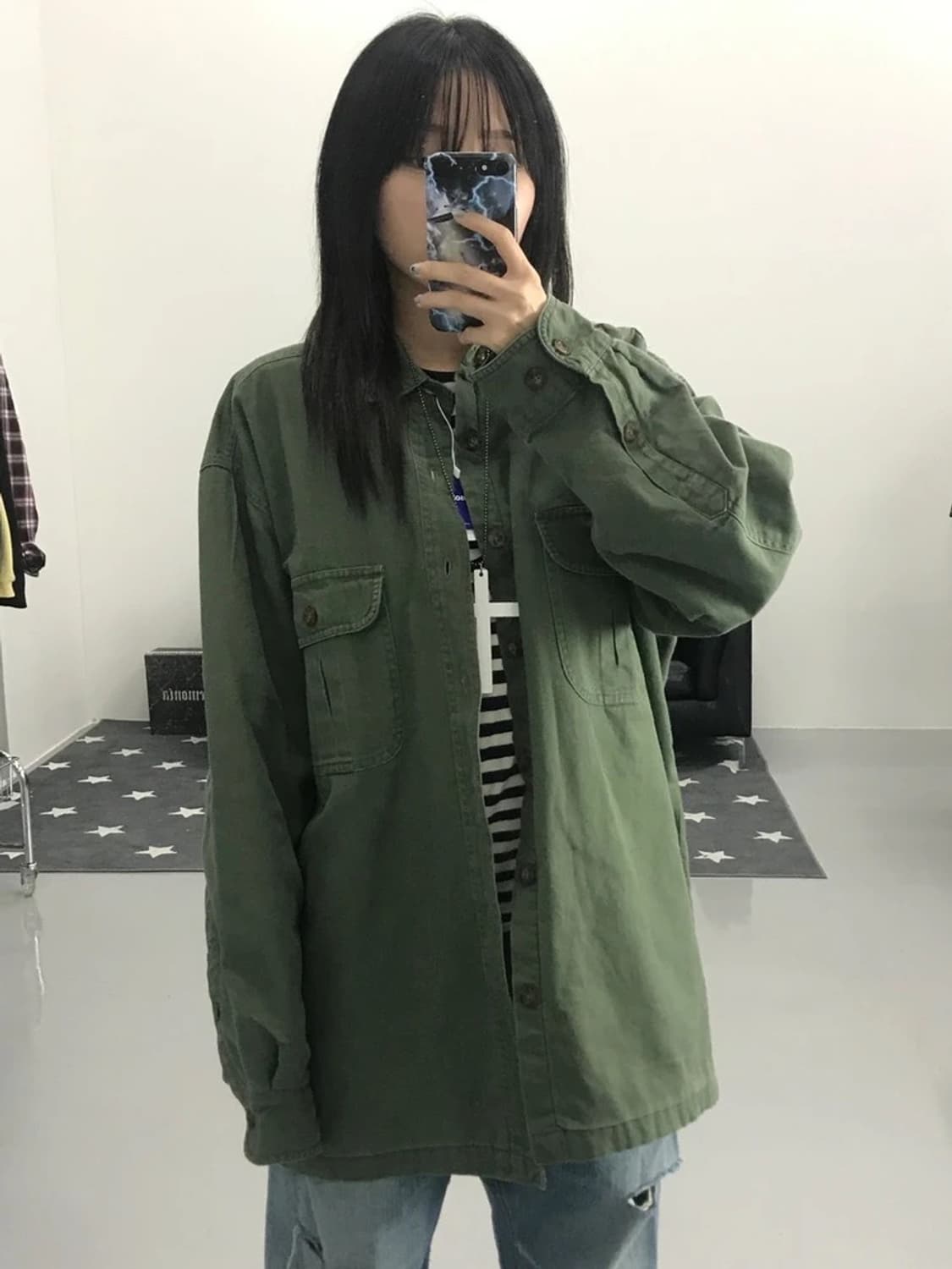 울리치 카키 야상자켓 상품이미지2