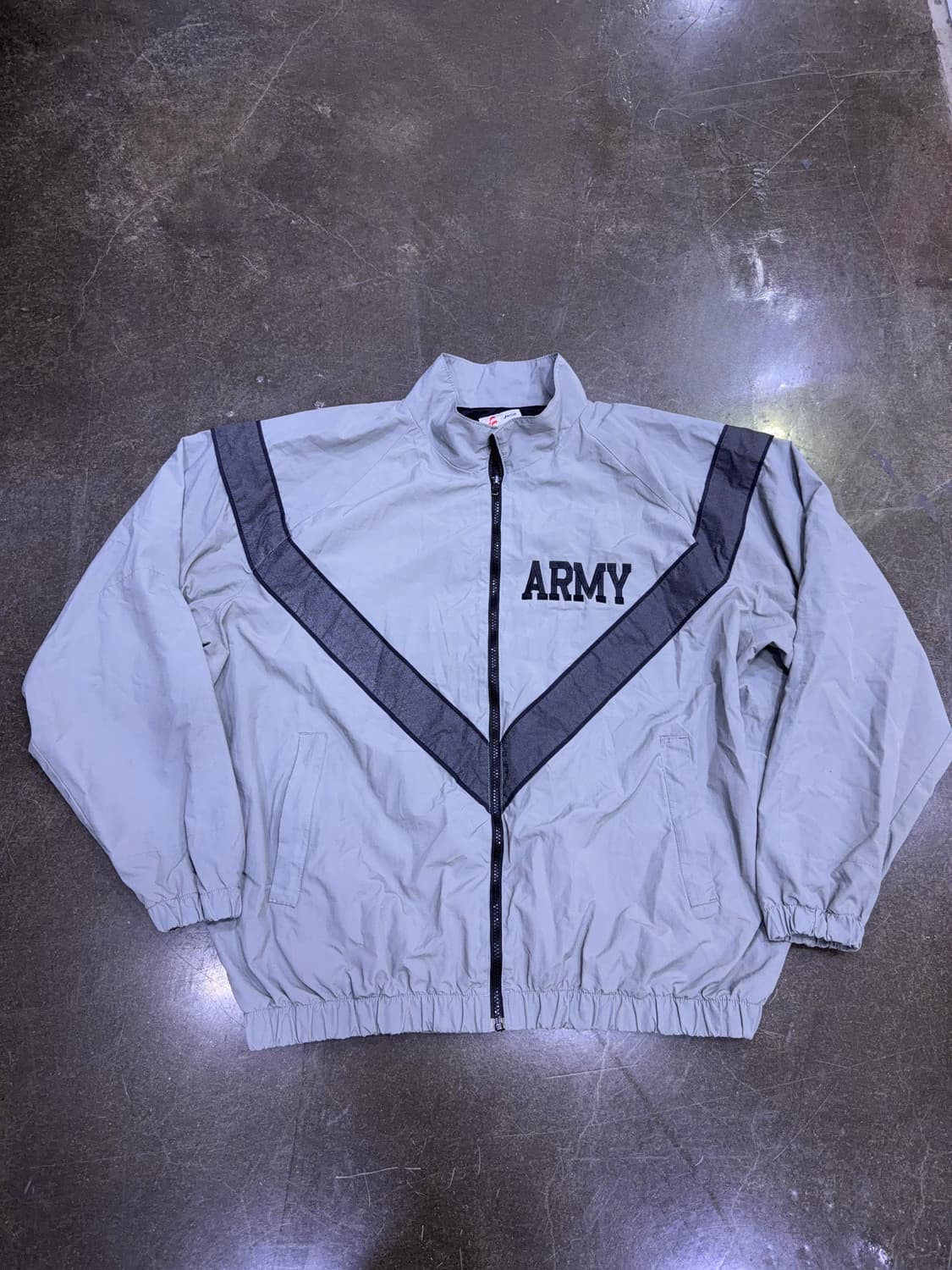 미군 ARMY 트레이닝 IPFU 바람막이 점퍼 봄버 L 상품이미지1