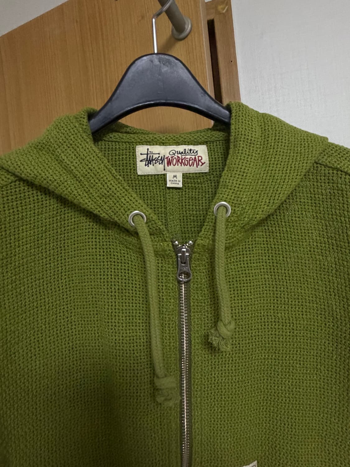 STUSSY WORKGEAR 후드 집업 M 한번착용 상품이미지2