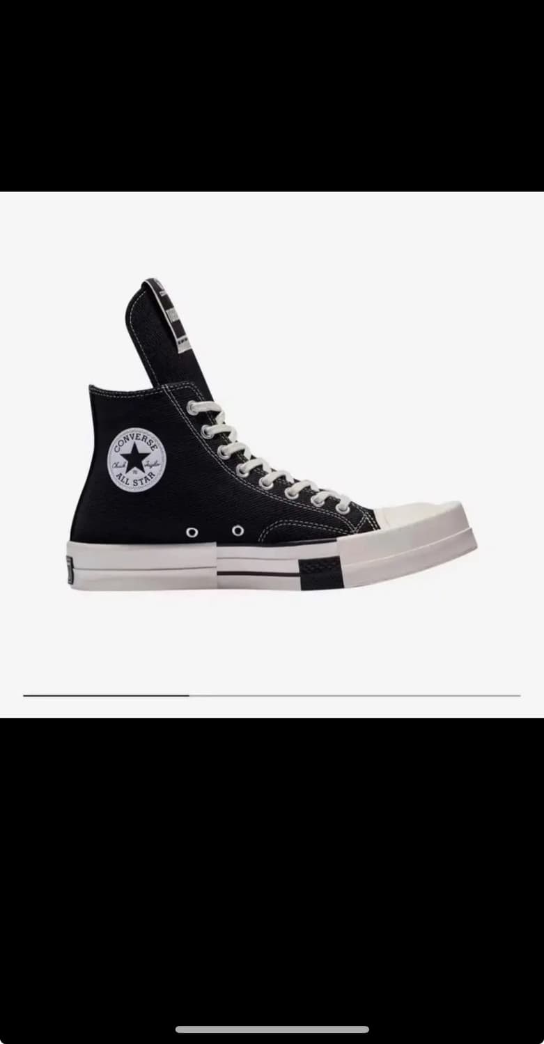 릭오웬스X컨버스 콜라보 척70 하이 상품이미지1