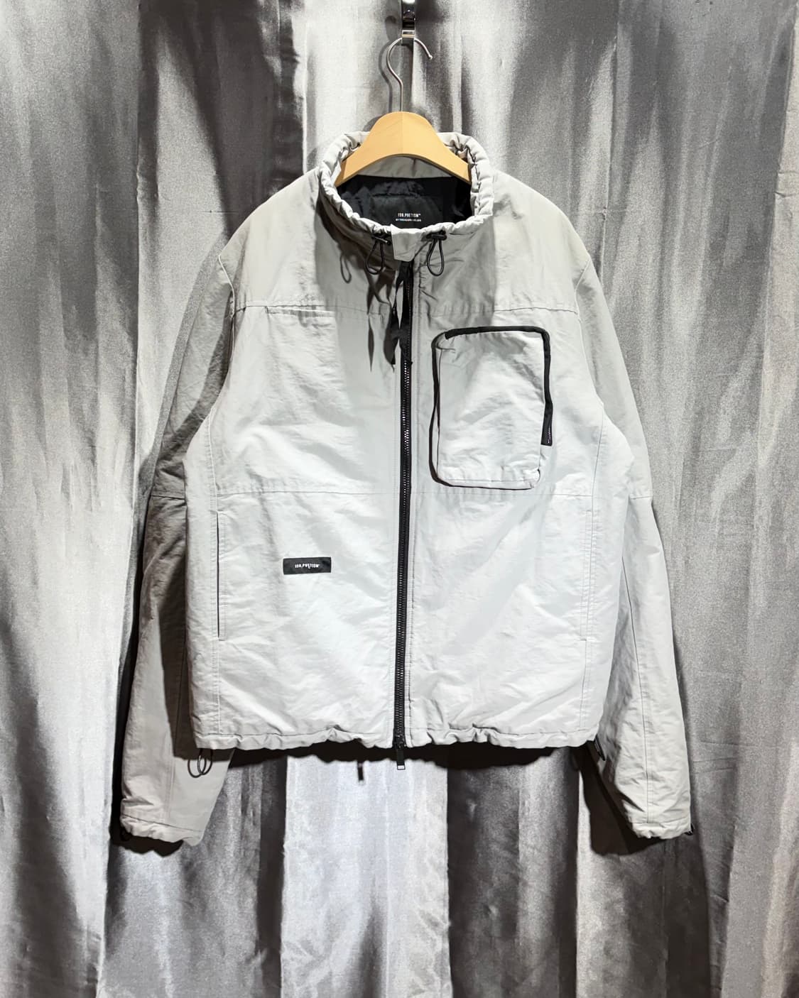 M ISO.POETISM 오버포켓 스트링 나일론 봄버 상품이미지2