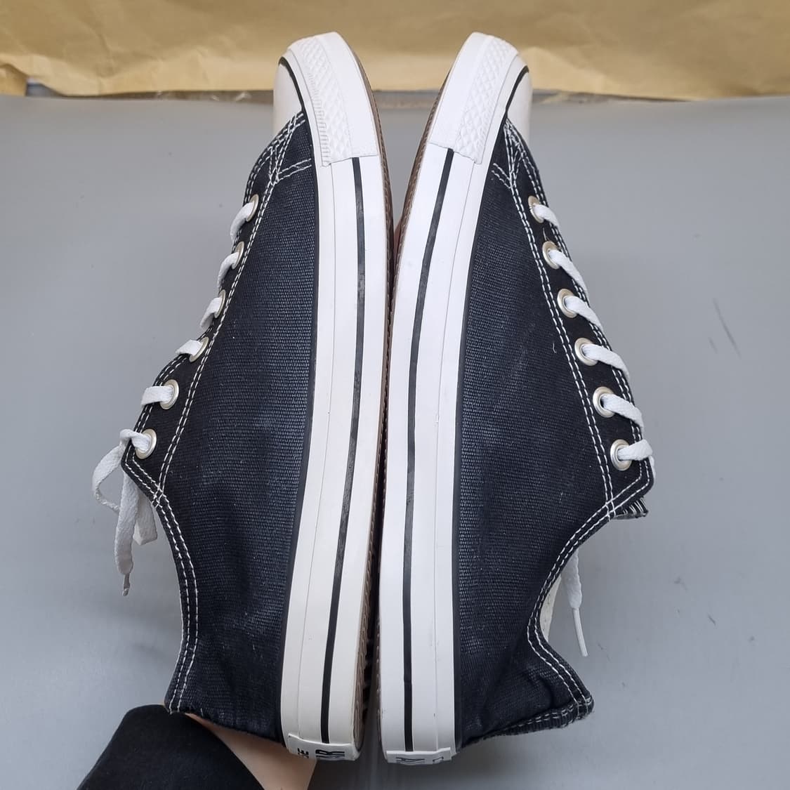 컨버스 클래식 블랙 남성스니커즈265 상품이미지4