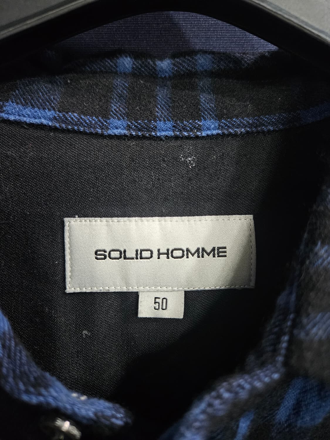 솔리드옴므 스트라이프 체크 남성 105 긴팔셔츠  상품이미지3