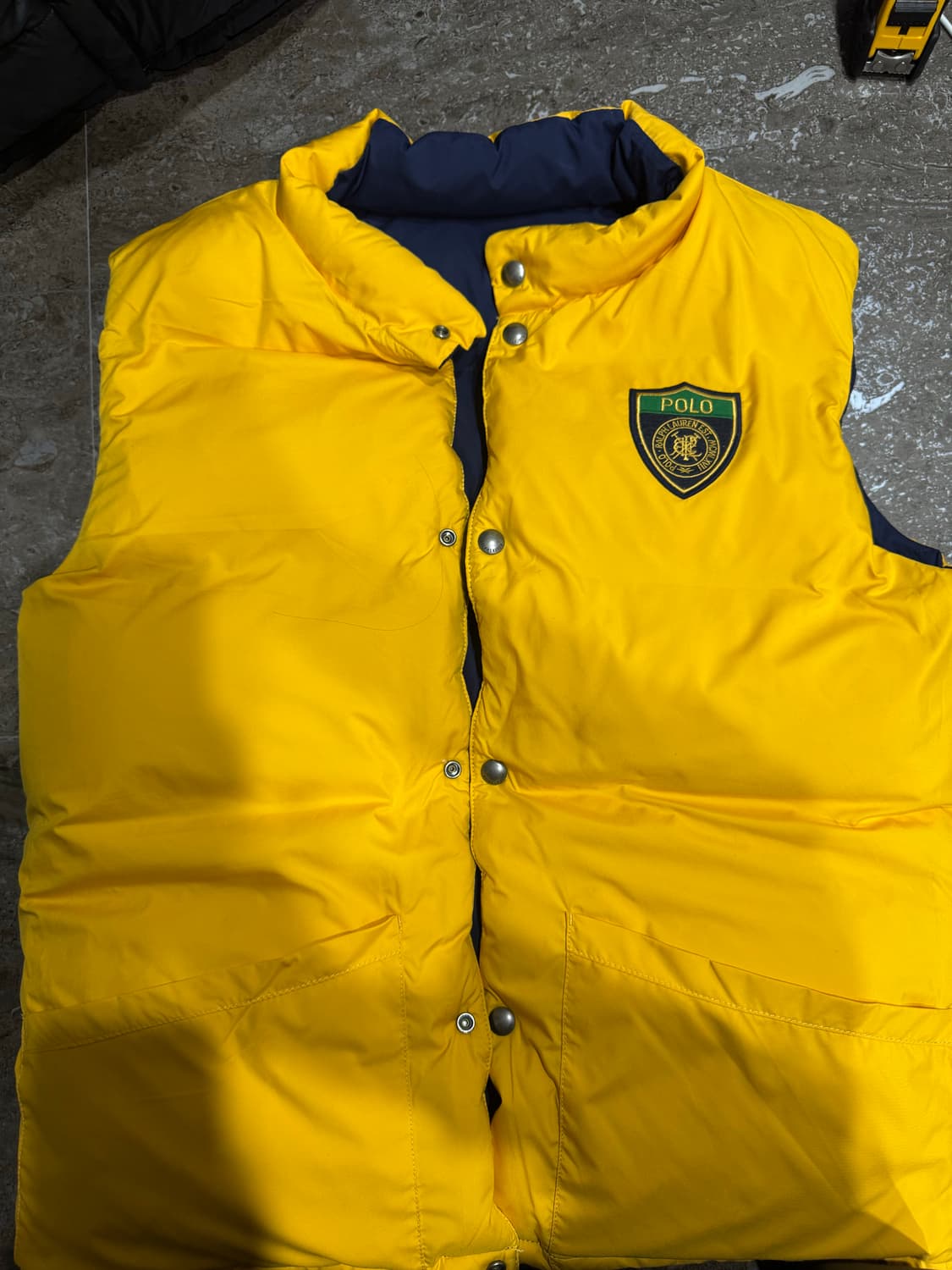 폴로 양면 패딩조끼 상품이미지3