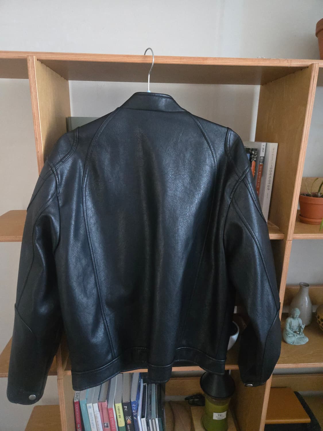 바이커 레더 자켓 상품이미지2