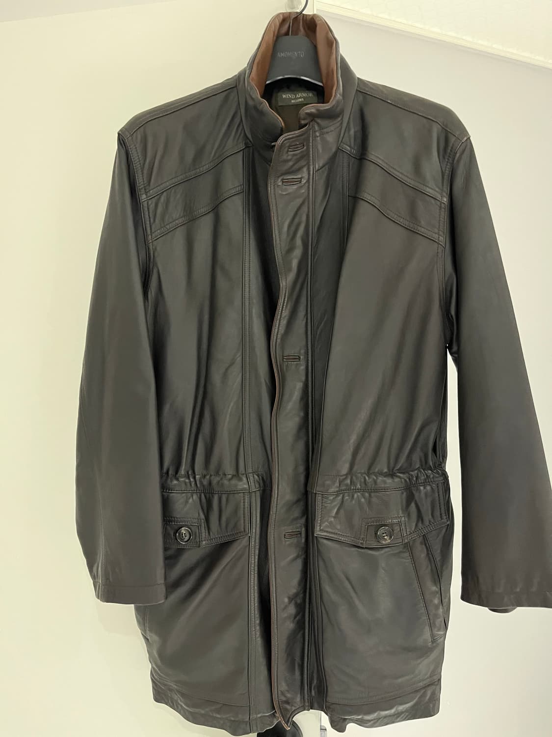 vintage leather parkar 상품이미지4