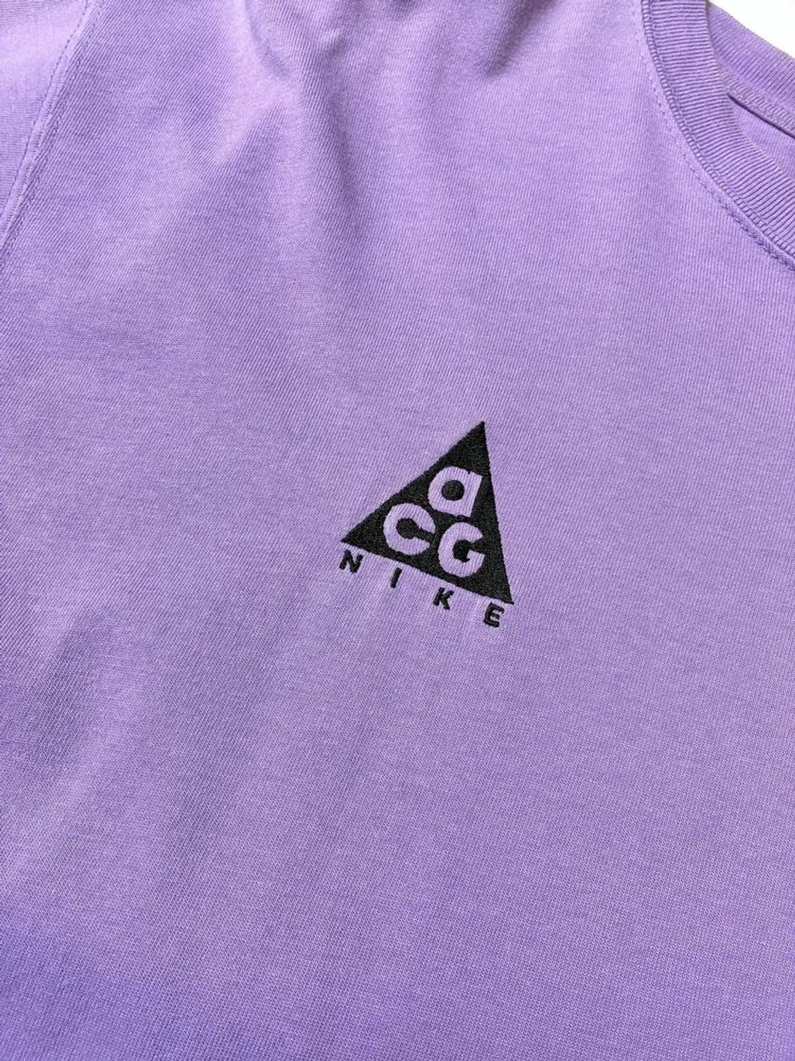 나이키 ACG 19SS 로고 스페이스 퍼플 반팔 티셔츠 PN9608 상품이미지3