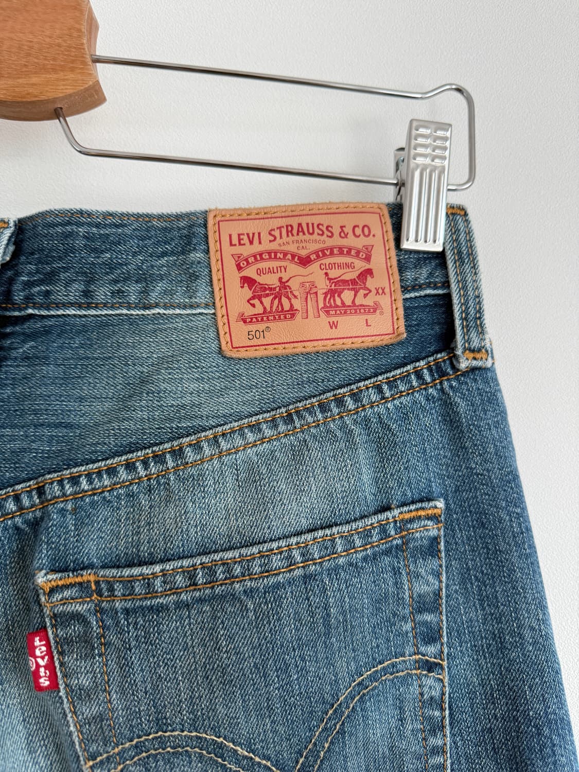 리바이스(Levi's) 501 데님 상품이미지7