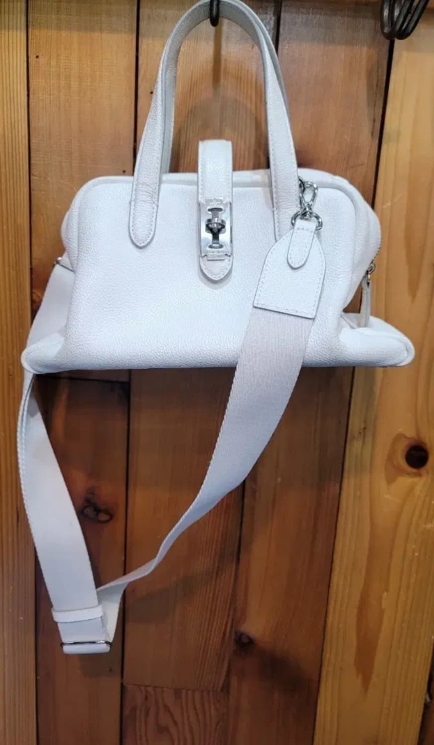 분크 토크 토트백 S 아이보리 스몰 사용감 적음 상품이미지1