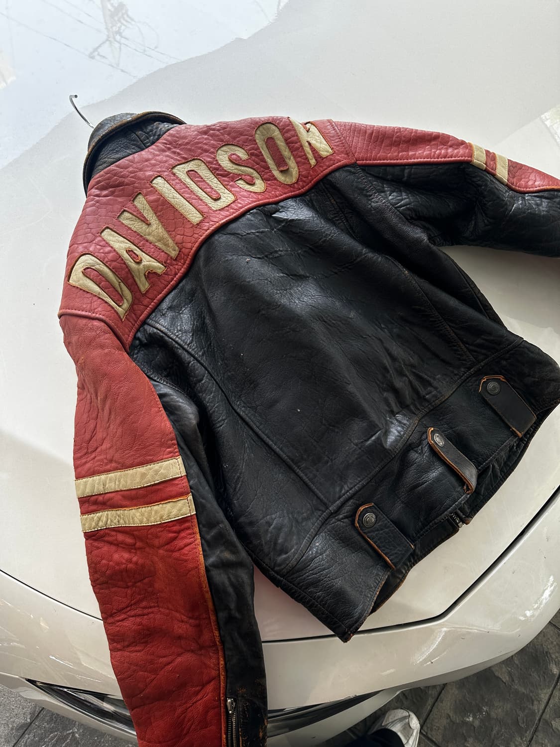 Harleydavidson 할리데이비슨 레더 라이더 자켓 상품이미지4