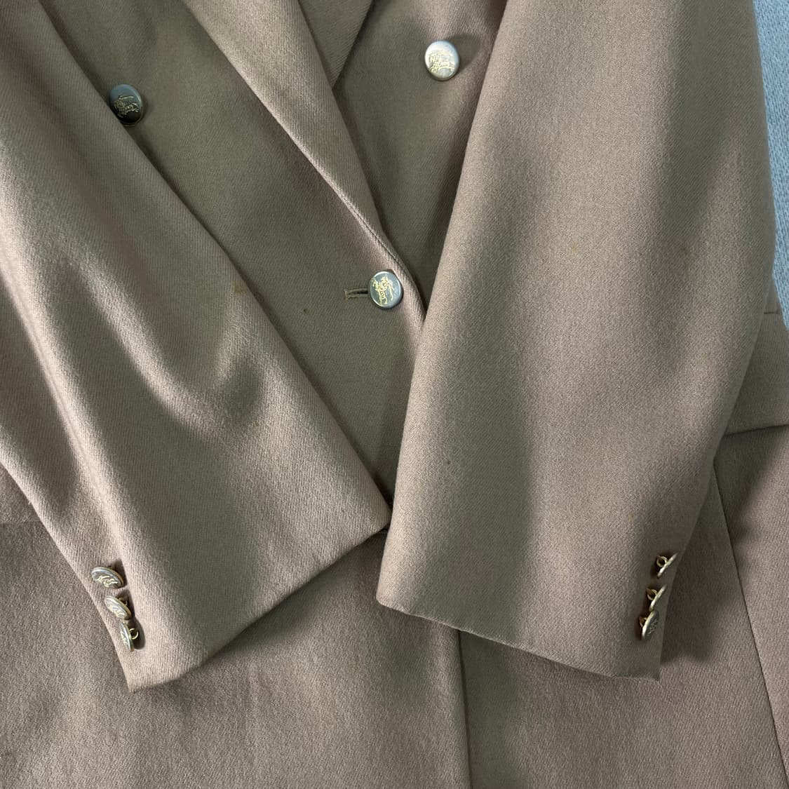 100 버버리 90s 울 블레이저 자켓 상품이미지6