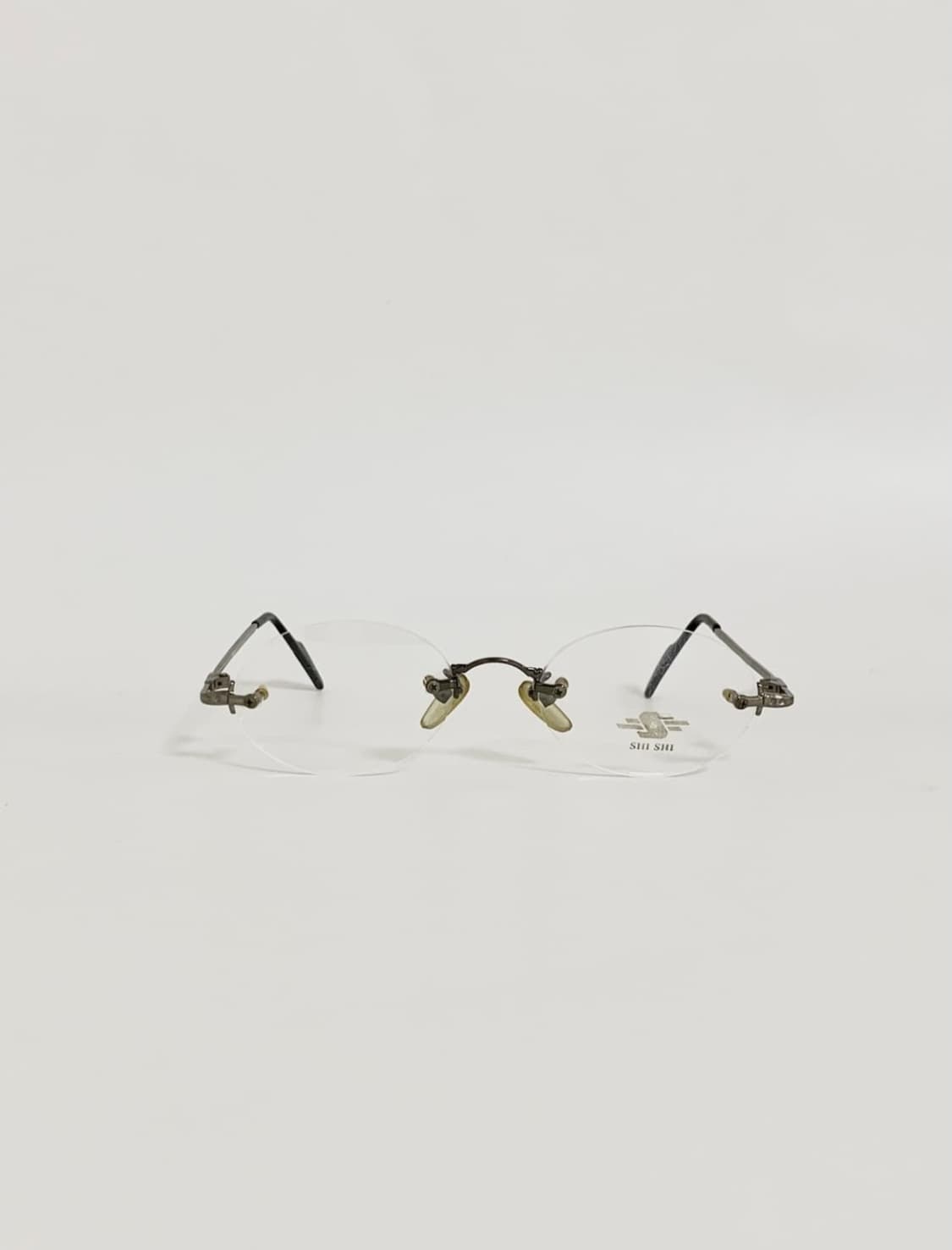 데드스탁  SHI SHI 무테 오벌 베이직 안경테 1372 상품이미지1