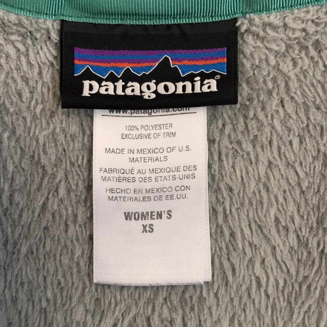 파타고니아 정품 여성 XS 지퍼 고장 후리스 폴라텍 집업 베스트 조끼 상품이미지5