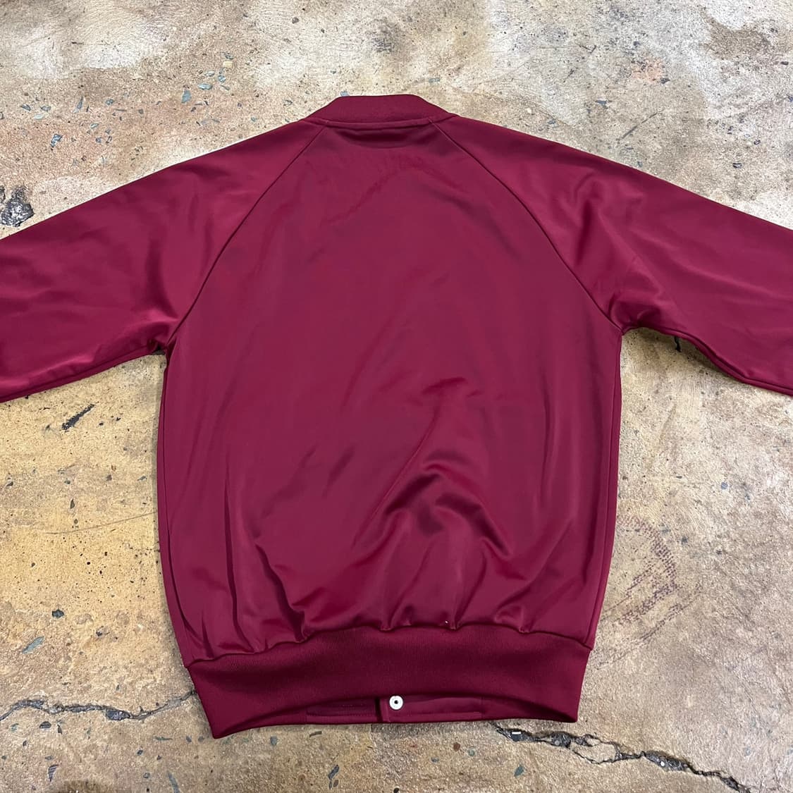 아디다스 버건디 니고베어 트랙탑 집업 져지 점퍼 90 상품이미지4