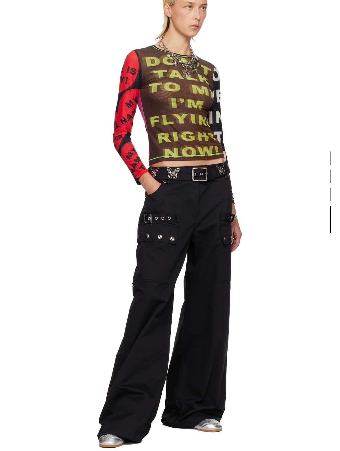 Chopova lowena 초포바 로위나 썬더홀 트라우저 상품이미지2