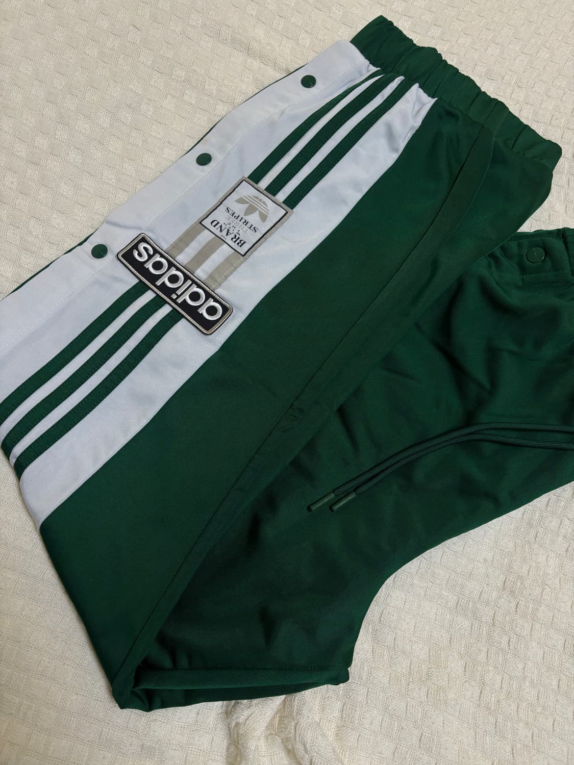 아디다스 아디브레이크 스냅팬츠 (딥그린) 상품이미지2