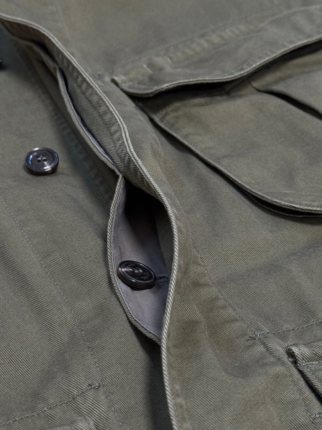 [Rough Side] Fatigue Jacket Olive (2) 상품이미지3