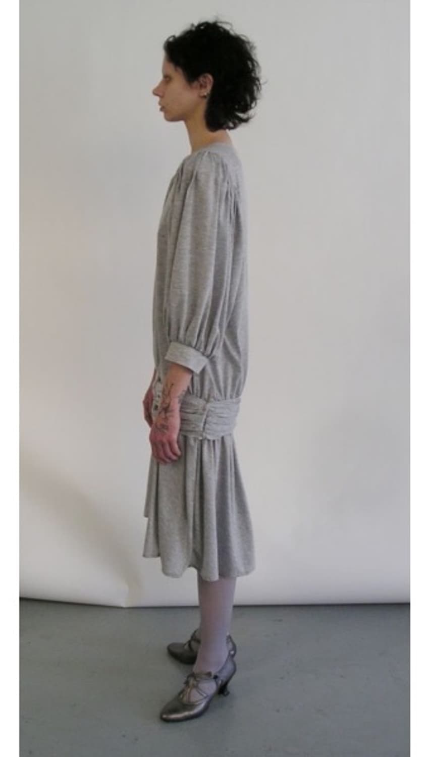 에옹쓰 아르누보 드레스 (세이지그린,그레이,블랙) 상품이미지4