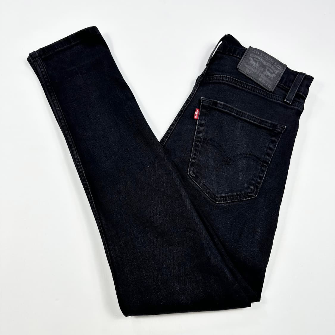 리바이스 512 오리지널 흑청 슬림 데님팬츠 (30인치 여성추천) 상품이미지2