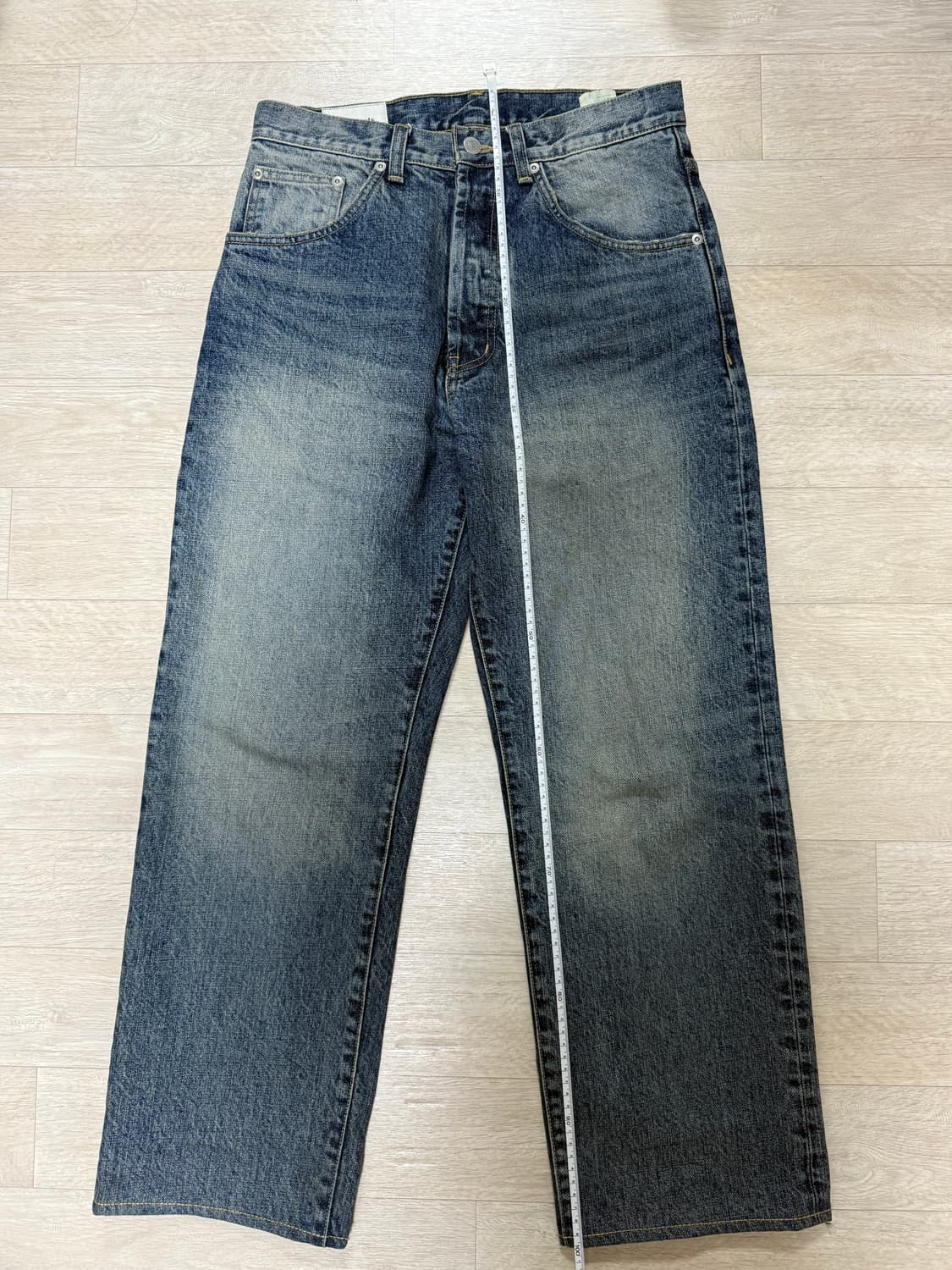 아트이프액츠 Regular 5P Denim Pants_Usedindigo 상품이미지3